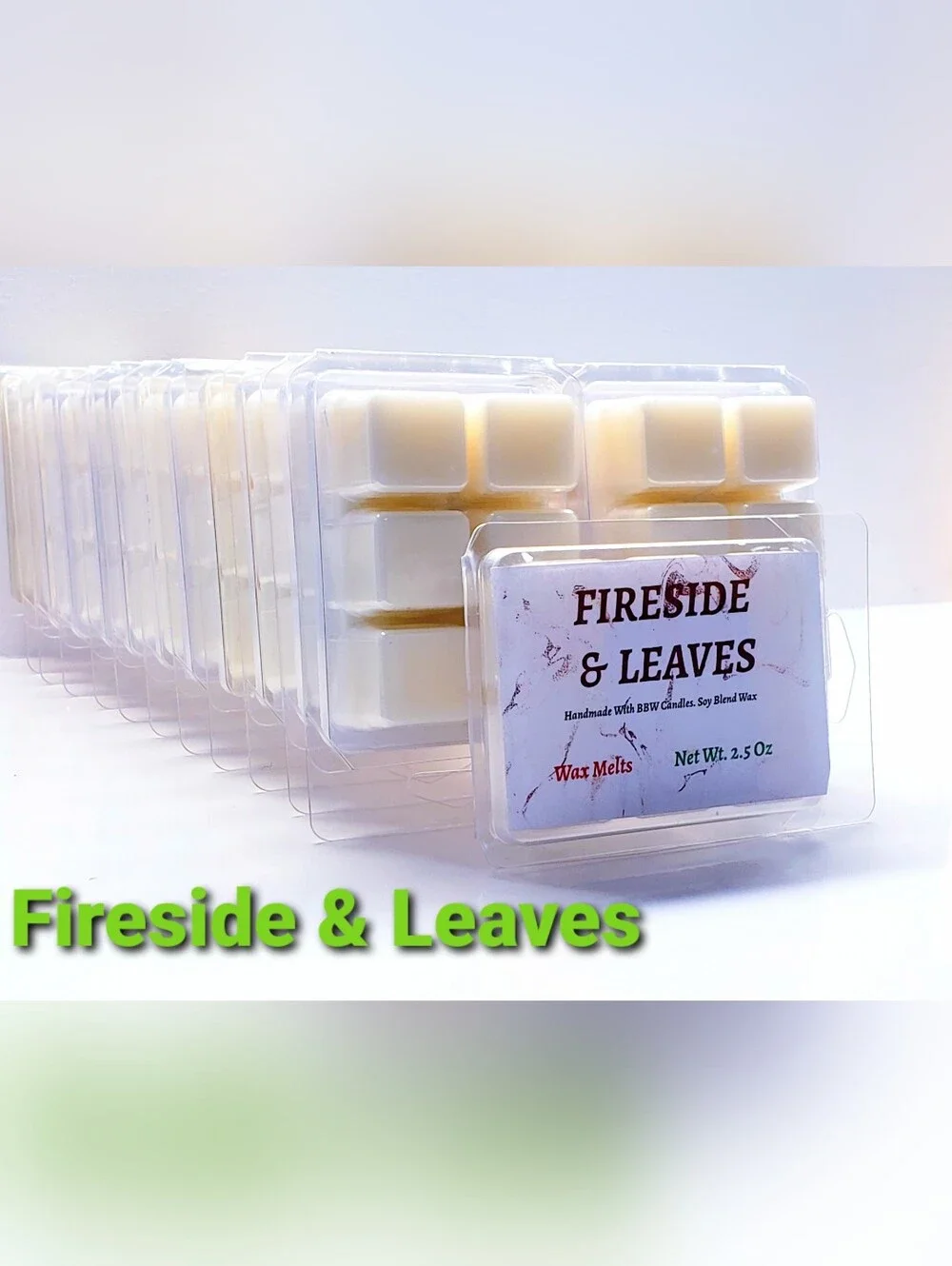 FIRESIDE & LEAVES -Bath & Body Works Candle Wax Melts- $8 per pack